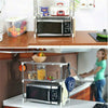 2 Tier Microwave Oven Rack Holder Kitchen Tools Storage Stand Shelf Organiser