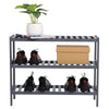 3 Tier Bamboo Shoe Rack Stand Shelf Shelving Hallway,Bathro