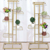 Plant Stand Flower Pot 6 Pots Holder Display Shelving Flower Rack Shelf Outdoor