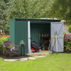 Mondeer 12 PCs Corrugated Roof Sheets Profile Galvanized Metal Roofing Carport
