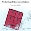 Fabric Storage Box with Handle Drawer Organiser Folding Container for Socks Bras