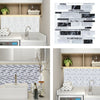 Self-Adhesive 3D Mosaic Brick Wall Tile Sticker Kitchen Bathroom Wallpaper Decal