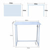 Folding Desk Study Coffee Table Foldable Computer Desk Laptop Office Home Wooden