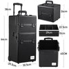 Large Makeup Case Trolley Nail Technician Cosmetic Vanity Storage Organiser Box