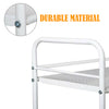 3/4 Tier Slim Kitchen Food Storage Trolley Cart Rack Tray Shelf Rolling Wheel
