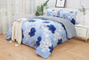 Luxury Floral Duvet Cover Pillowcase Quilt Bedding Sets Single Double King Size