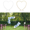 210cm(6.89ft) Heart Shaped Wedding Metal Balloon Arch Stand Frame Display Kit UK