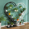 5 Tier Corner Plant Pot Stand Heart-shaped Flower Display Shelf Rack Holder Unit