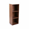 FREE STANDING CUBE 2 3 4 TIER WOODEN BOOKCASE STORAGE SHELF UNIT DISPLAY WOOD