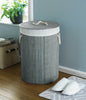 LARGE LAUNDRY BASKETS WASHING CLOTHES STORAGE FOLDING BASKET BIN HAMPER WITH LID