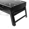 BBQ Barbecue Black Grill Folding Travel Picnic Light Outdoor Portable Charcoal