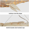 2X Artificial Brasswood Chandelier Light Lamp Fish-shaped Ceiling Lights Fixture