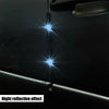 4 PACK UNIVERSAL BLUE CAR DOOR DOOR EDGE GUARD SHIELD PROTECTORS REFLECTORS