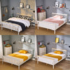 4FT6 Standard Double Bed Frame Solid Wooden Pine Fits Double Mattress 190x135 cm