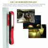 Portable Magnetic Work Light Rechargeable Inspection Lamp Hand Torch Flexible