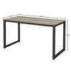 HOOBRO Computer Desk Large Office Desk 140cm Study Writing Desk PC Table Greige