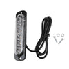 4X 6LED AMBER RECOVERY 12/24V CAR STROBE LIGHTS ORANGE GRILL BREAKDOWN FLASHING