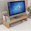 Computer Riser Monitor Stand Tidy PC Laptop Screen Desk Storage Printer Rack UK