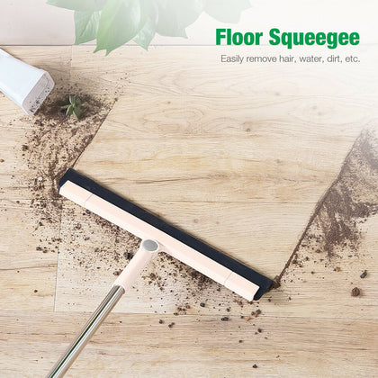 Multifunction Floor Squeegee Rotatable Mop Broom Floor Cleaning Tools Beige UK