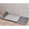 Single Double Fold Out Chair Z Bed Futon Couch Sleepover Guest Mattress Washable
