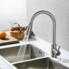 Modern Kitchen Sink Mixer Taps Pull Out Single Lever Chrome Brass Spray Mono Tap