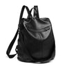 Women PU Leather Shoulder Bag AntiTheft Messenger Lady Backpack Rucksack Handbag