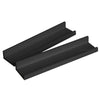 2 x 45cm Narrow Floating Wall Shelves Photo Frame Picture Ledge Display Rack