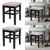 Velvet Makeup Dressing Table Stool Chair Padded Seat Vanity Ottoman Bedroom