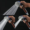 3 Mode High Pressure Shower Head Water Saving 30% Energy Saving Ionic Filter