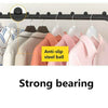 Clothes Rail Heavy Duty Metal Storage Garment Shelf Hanging Display Stand Rack