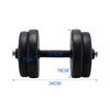 Pair Dumbells Free Weight Dumbell Set Adjustable Workout Body Building 10-20kg