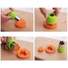 9pcs Mini Stainless Steel Fruit Vegetable Cookie Shape Cutters Kid Food Mold Set