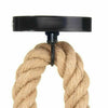 Vintage Retro Hemp Rope Iron Pendant Ceiling Light Industrial Loft Retro Lamp UK