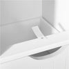 Bathroom Floor Cabinet Storage Unit 3 Drawers Hallway Living Room Bedroom White