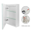 LED Bathroom Mirror Cabinet With Shaver Socket Storage/Demister/Sensor Switch UK