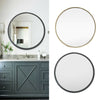 Wall Mounted Mirror Make-Up Vanity Shaving Bathroom Bedroom 40/50/60/70/80cm