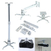 4 Arms Projector Ceiling Wall Mount Bracket LED LCD DLP Monitor Tilt Extendable
