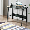 100CM Computer Desk Study Writing Table Ladder Metal Frame Workstation 4 Colour