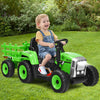 Electric Kids Ride on Tractor Children Truck Car Toys W/ Detachable Trailor