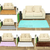 Fluffy Shaggy Rugs Anti-Skid Area Rug Dining Room Carpet Floor Mat Home Bedroom