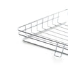 4TIER NON RUST BATHROOM TELESCOPIC CORNER SHELF STORAGE SHOWER ORGANISER