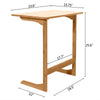 Bamboo Bedside Sofa Side Table Coffee Laptop End Laptop Desk for Living Room UK