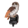 Owl Solar Powered Garden Light LED Outdoor Ornament Lawn Waterproof Novelty Lamp