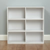 Hartleys White Childrens Toy/Games Book Shelf Storage Unit Shelves Boys Girls