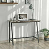 Small Industrial Style Computer Desk Space Saving Writing Table Workstation Unit
