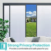 Bubble Free Striped Privacy Window Film Self Adhesive Etched Privacy Glass Vinyl