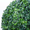 1/2x Gardman Artificial Decorative Hanging Topiary Ball Green Leaf Effect+ Chain