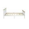 Wood 3FT Single Bed Frame Kid Adult Slatted Bedframe Bedroom Furniture White UK