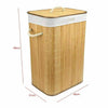 Large Laundry Basket Hamper Washing Dirty Clothes Storage Bin Organiser with Lid