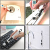 Small Cleaning Brush Household Dustpan & Brush Clean Sliding Door Vents Keyboard